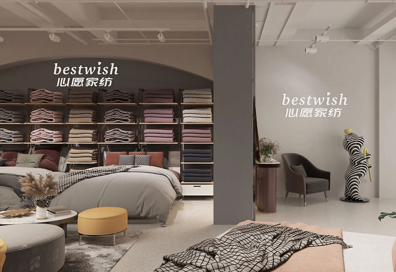 650平米鄭州家紡店面裝修設(shè)計(jì)效果圖